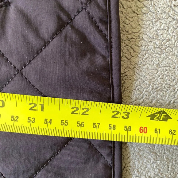 GAP Eggplant Purple Quilted Lightweight Bomber Jacket Size  XS - Picture 7 of 9